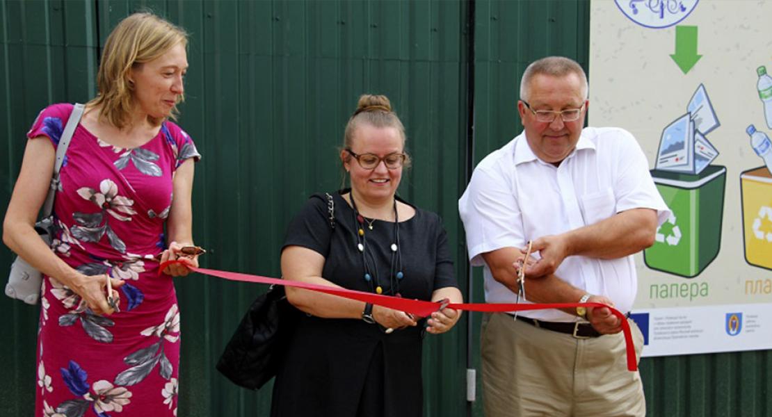 A site for collecting electronic and electrical waste from individuals opens in Puchavičy District