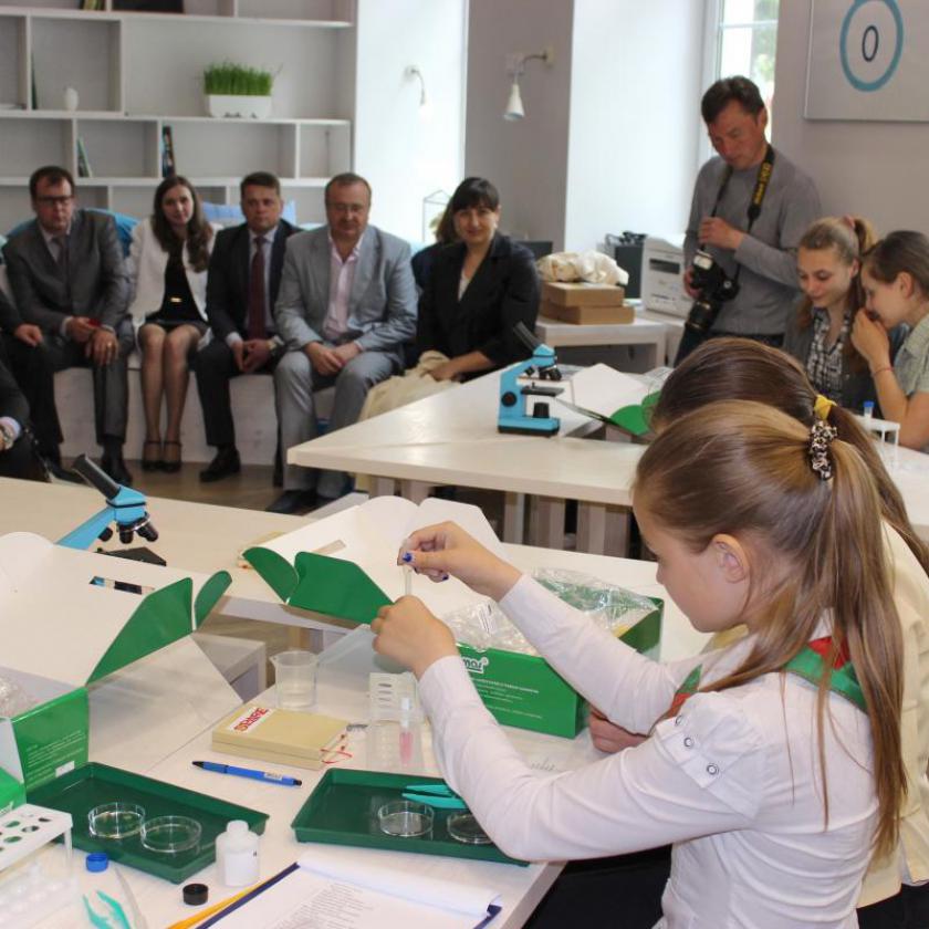 Выполнение мероприятий по поддержке экологического центра в Крупском районе Минской области